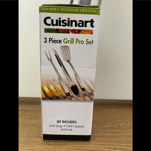 Cuisinart 3 pc grill pro set